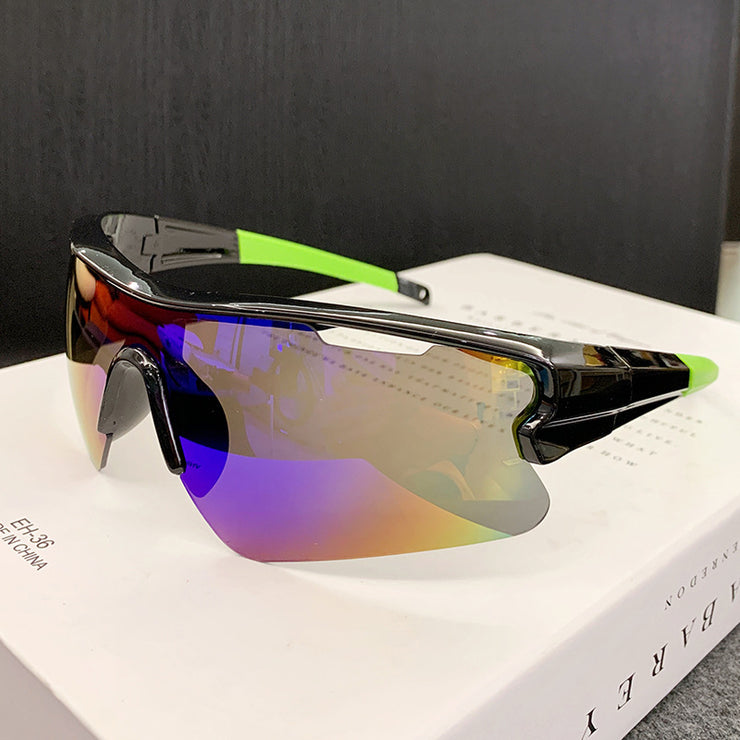 Outdoor Bicycle Glasses For Riding Sports One-piece Sunglasses
