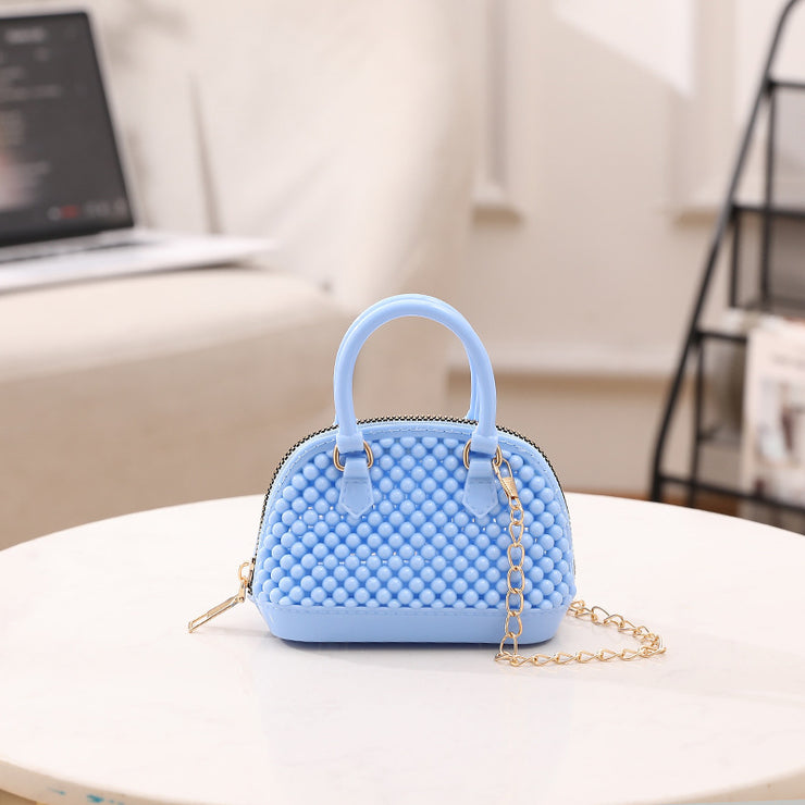 Korean Style Fashion Hollowed-out Jelly Shell Bag