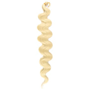 European And American Style Wig Wine Red Big Wave Chemical Fiber Braided Hair Crochet Hair Extension