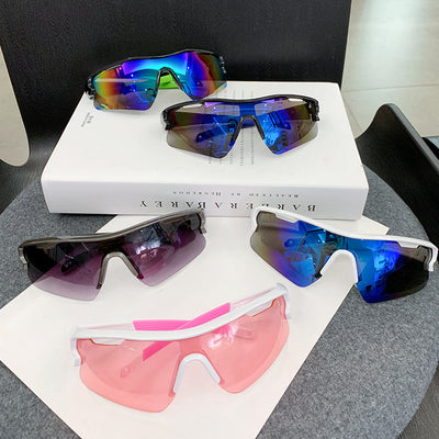 Outdoor Bicycle Glasses For Riding Sports One-piece Sunglasses