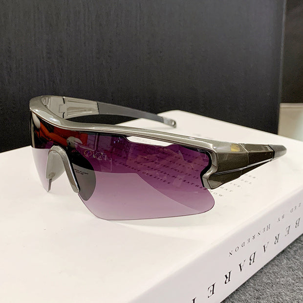 Outdoor Bicycle Glasses For Riding Sports One-piece Sunglasses