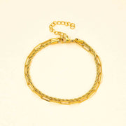 Titanium Steel Twist Female Niche Twin Bracelet