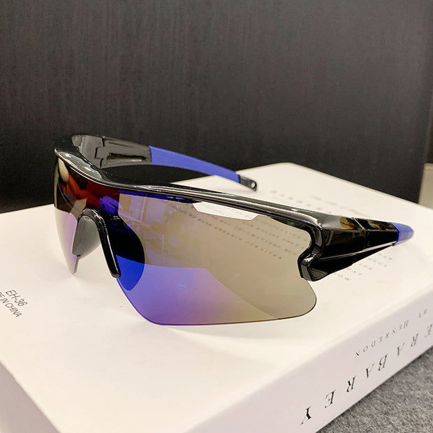 Outdoor Bicycle Glasses For Riding Sports One-piece Sunglasses