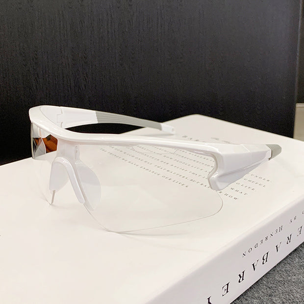 Outdoor Bicycle Glasses For Riding Sports One-piece Sunglasses