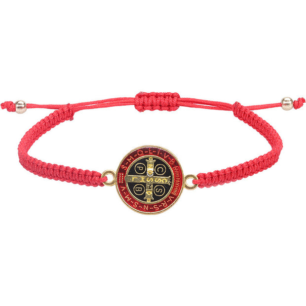 Our Lady Of Mary Saint Benedict Saint Jude Weaving Hand Rope