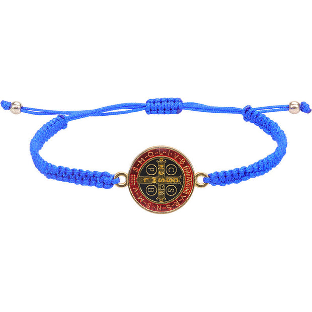 Our Lady Of Mary Saint Benedict Saint Jude Weaving Hand Rope