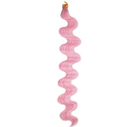 European And American Style Wig Wine Red Big Wave Chemical Fiber Braided Hair Crochet Hair Extension