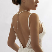 Fashion Geometric Beaded Body Chain