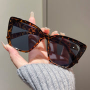 Versatile Slimming High-grade Sunglasses Large Frame Plain Glasses