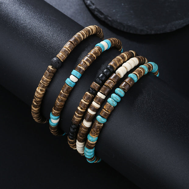 Retro Single Ring Bracelet For Men And Women