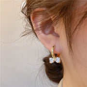 Fashion New Diamond Bow Ear Clip Women