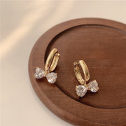 Fashion New Diamond Bow Ear Clip Women