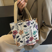 Canvas Large-capacity Shoulder Handbag