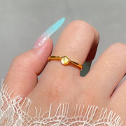 Transparent Female Adjustable Ring