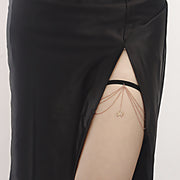 Multi Layered Butterfly Tassel Body Chain