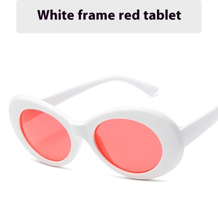 Women's Fashion New Vintage Round Frame Sunglasses