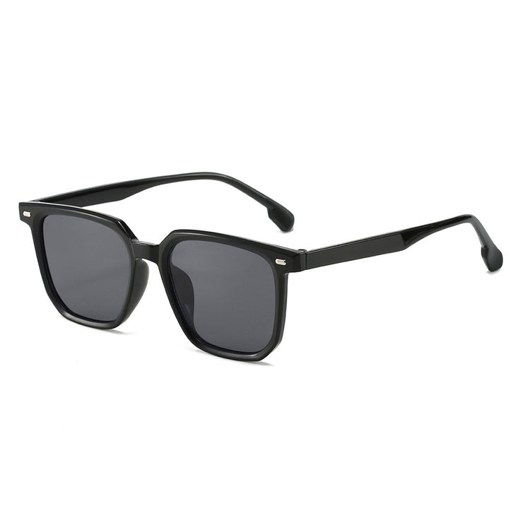 Large Frame Square Sunglasses Retro Trendy High-grade Women