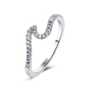 Personalized Double-layer Wave Ring For Women